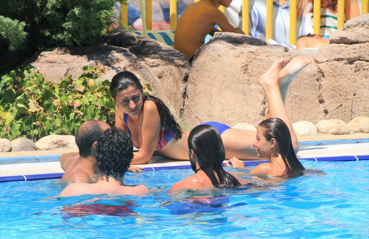 aqua park gezisi Antalya koprulu kanyon Gokcesu camping rafting