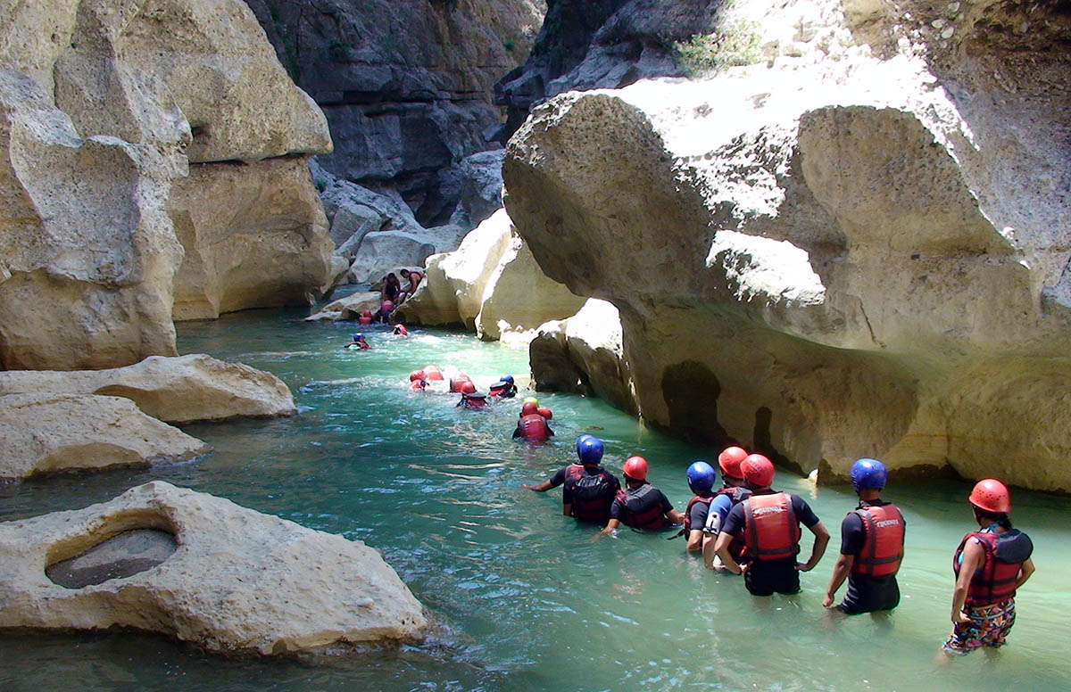 canyoneering Antalya koprulukanyon Gokcesu camping rafting