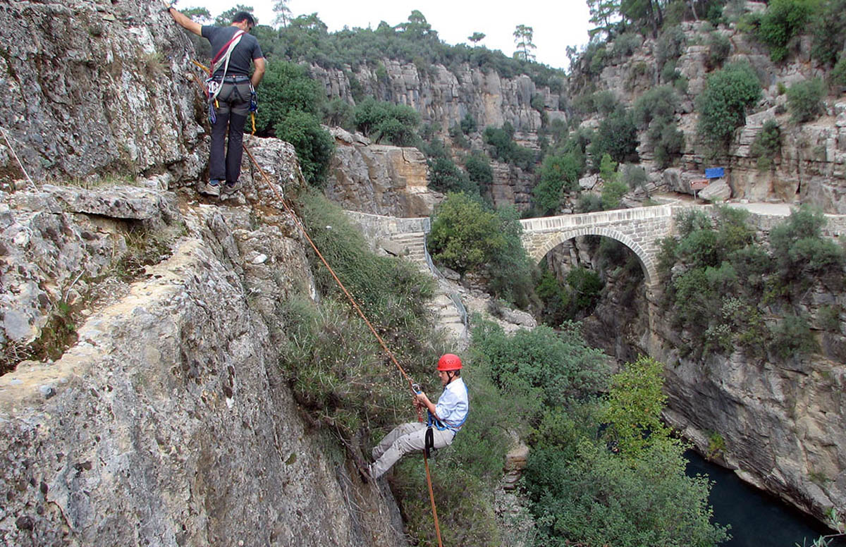 canyoneering Antalya koprulukanyon Gokcesu camping rafting