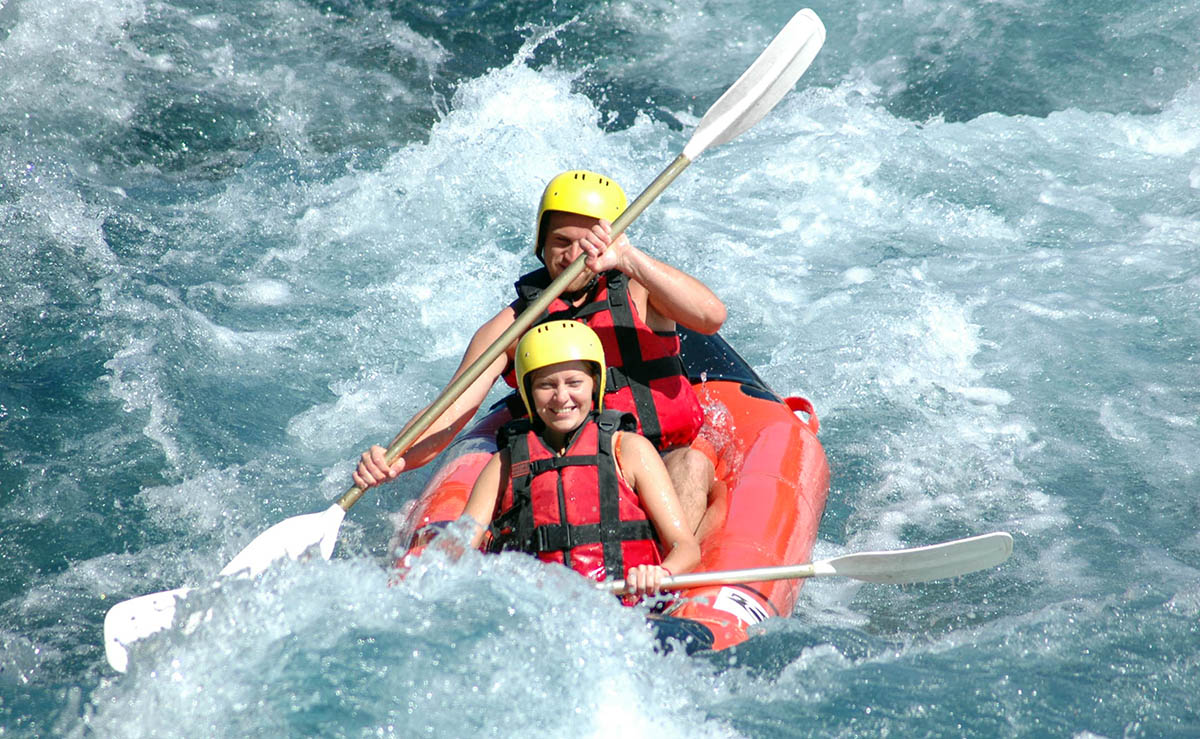 kano kayak rafting Antalya koprulukanyon Gokcesu camping rafting