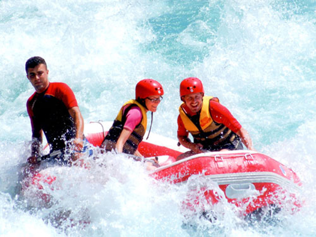 rapid rafting Antalya koprulukanyon Gokcesu camping rafting