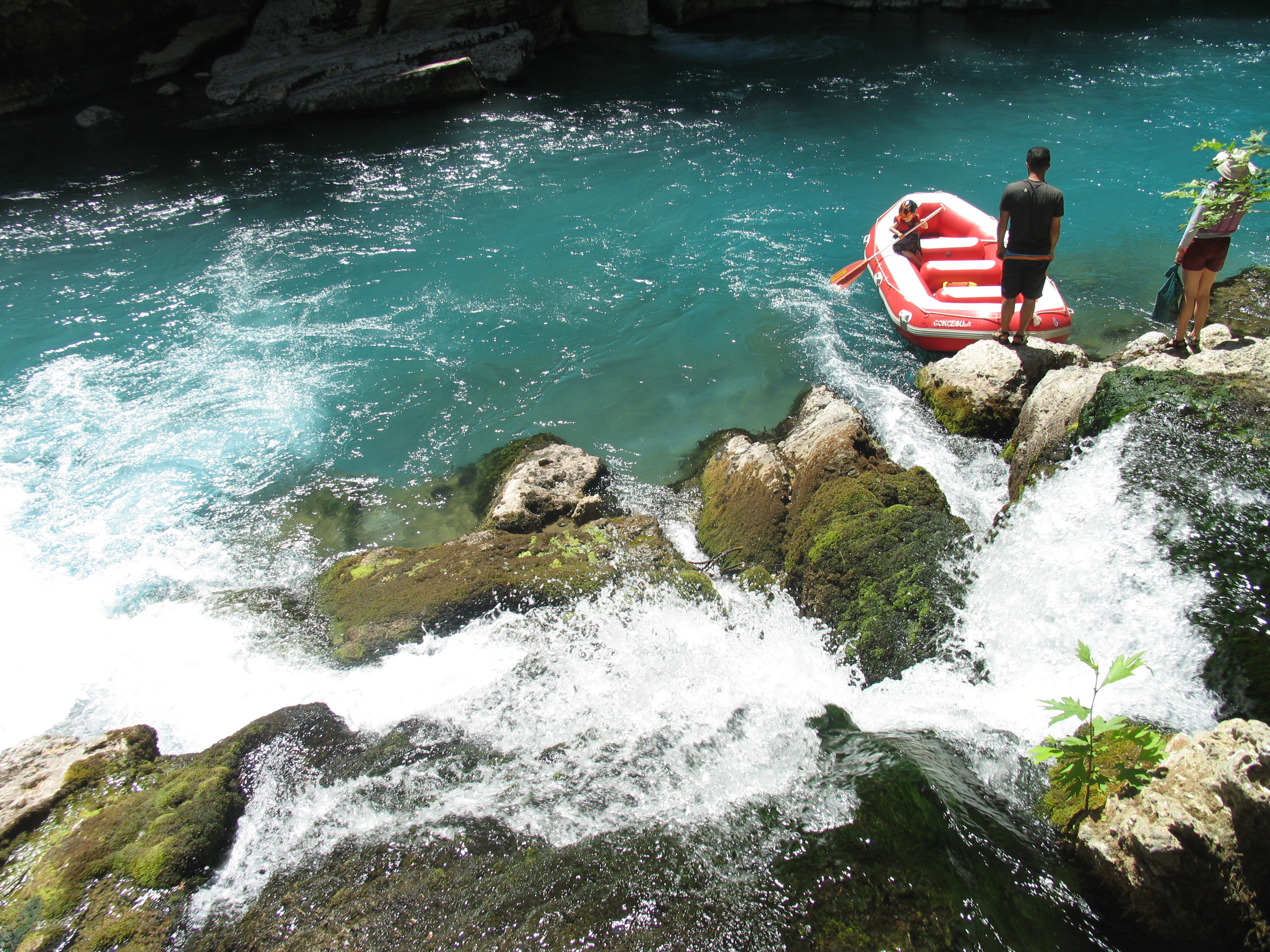 Antalya K�pr�l� Kanyon Rafting
